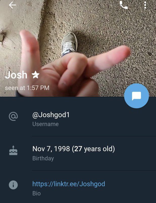 Alias image: joshgod1 birthday